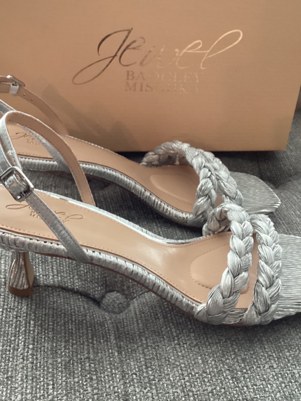 Jewel Badgley Mischka Sharon Slingback Sandal (Women) - Picture 2 of 16